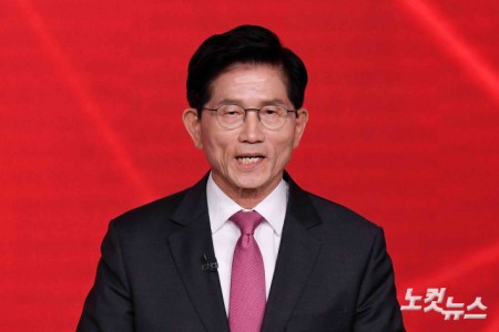 인사말하는 김문수 후보