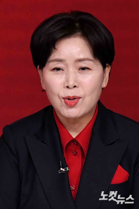 인사말하는 양향자 국민의힘 대선 경선 후보