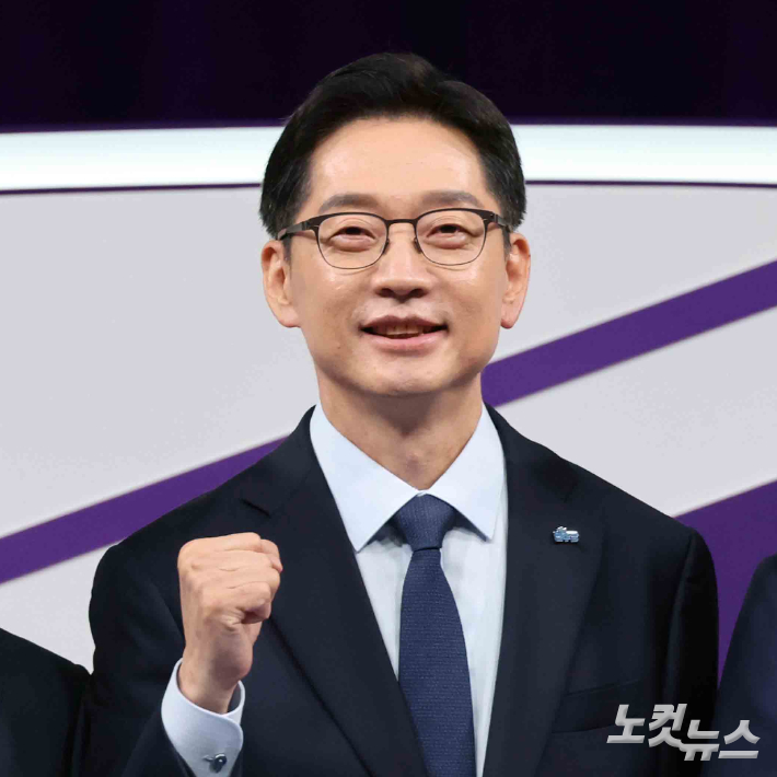 더불어민주당 대선후보 경선 주자인 김경수 전 경남지사. 박종민 기자