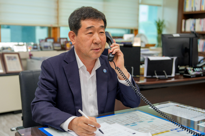 이재영 증평군수. 증평군 제공