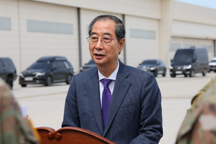 한덕수 대통령 권한대행 국무총리. 연합뉴스