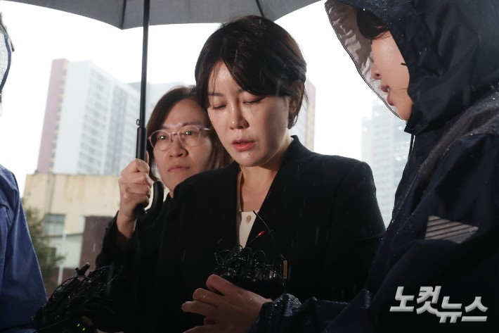 문 전 대통령의 딸 다혜 씨. 류영주 기자