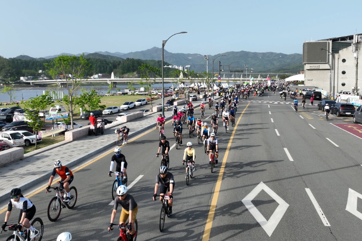 2024 그란폰도 자전거대회. 양양군 제공