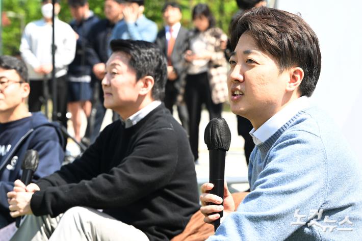 안철수와 AI 관련 토크쇼 갖는 이준석