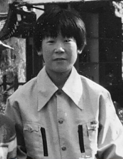 1978년 야구 글로브 공장인 '대양실업' 소년공 시절의 더불어민주당 이재명 대선 후보 모습. 이재명 후보 측 제공
