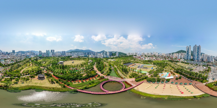 부산시민공원 전경. 부산시설공단 제공