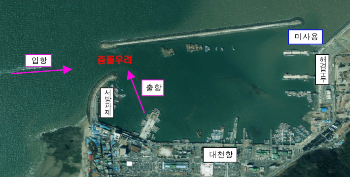 대천항 현황도. 충남도 제공