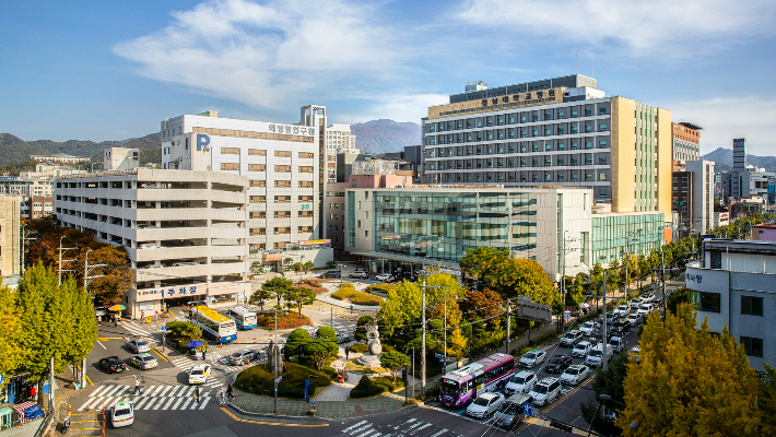 전남대병원 전경. 전남대병원 제공