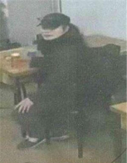 무전취식 중인 A씨. 대전동부경찰서 제공