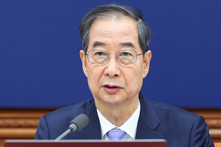 한덕수 대통령 권한대행 국무총리. 연합뉴스