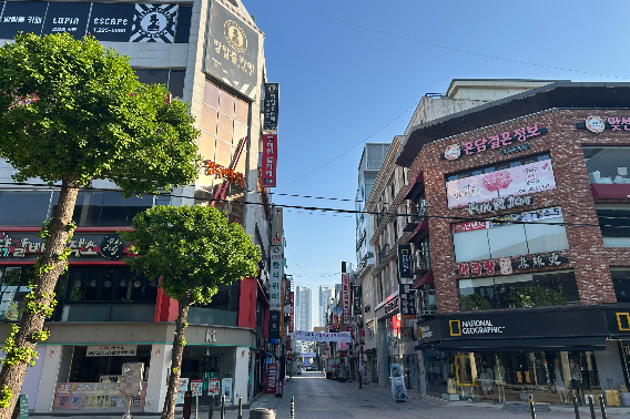 충북 최고 공시지사 상가부지 인근. 충북도 제공