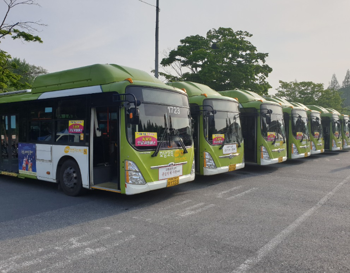 전주시 무료 셔틀버스. 전주시 제공