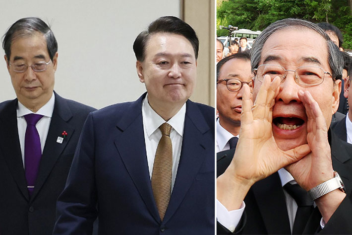 尹 계엄 못 막고 "차기 대선 관리 한다"던 한덕수 결국 출마[타임라인]