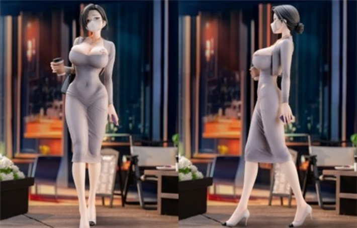 선정적 의상 입은 '동탄 미시 피규어'?…"판매 중단하라"