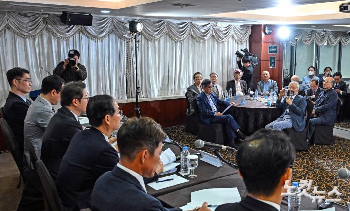 한덕수 대선 예비후보 초청 관훈토론회