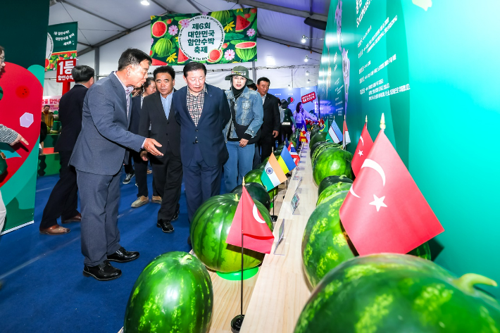 "역시 함안수박" 함안 수박축제에 7만 5천여 명 방문