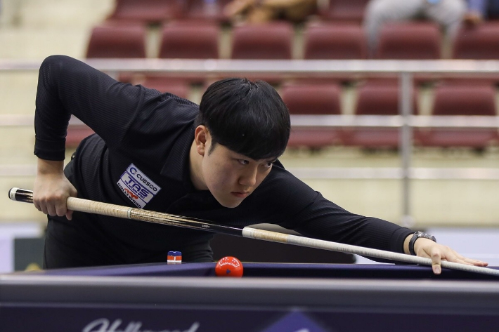 올 시즌 프로당구에 합류하는 한국 3쿠션 차세대 에이스 김준태. PBA