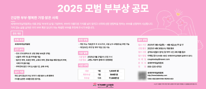 세계부부의날위원회 제공 