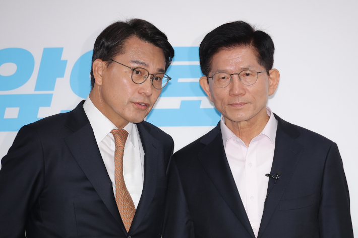 윤상현 "지도부, 여론조사 등 강제로 단일화 진행하자 제안"