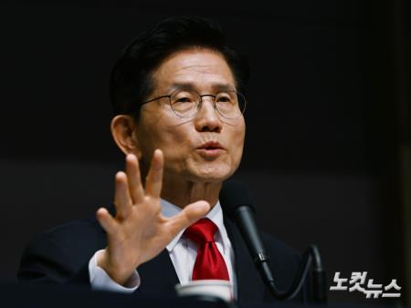 김문수 관훈클럽 초청 토론회