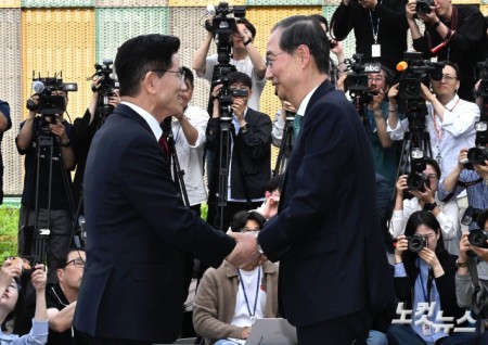 김문수-한덕수, 단일화 관련 2차 회동