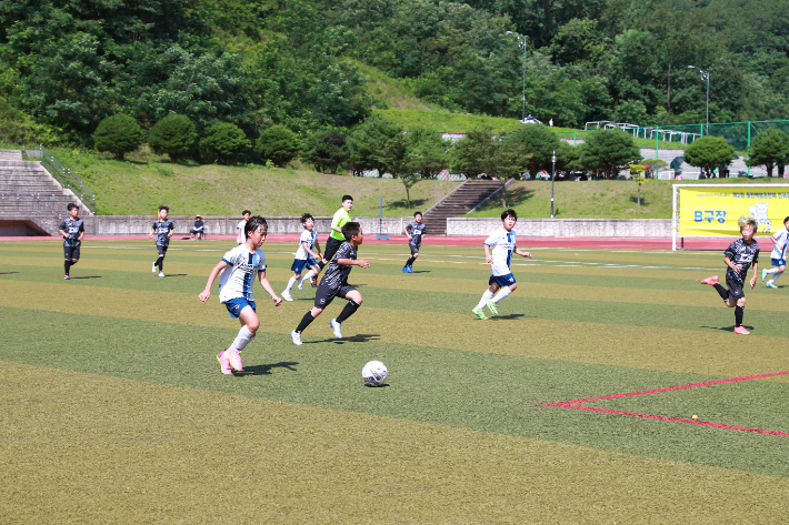 "축구 꿈나무 열전"…울진군, 전국 유소년 축구대회 개최