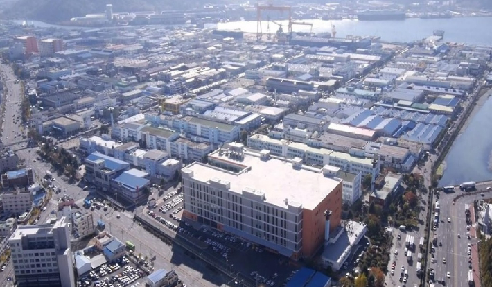 마산자유무역지역. 경남도청 제공 