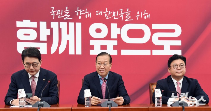 권영세, 대선후보 재선출 관련 기자회견