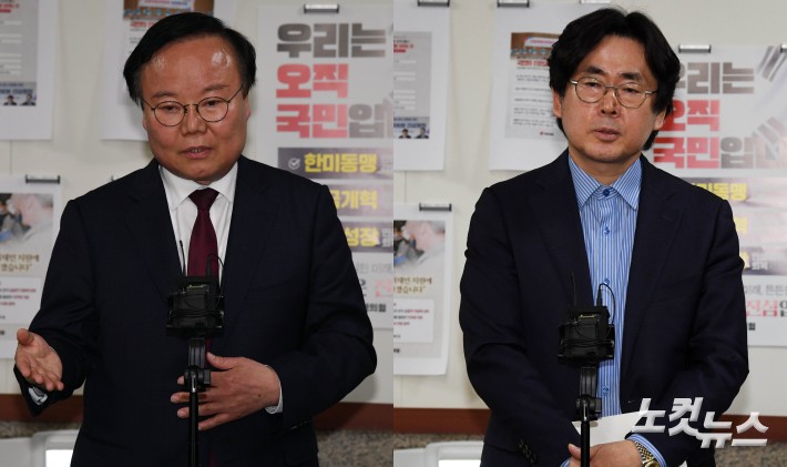김문수-한덕수, 단일화 실무협상 다시 결렬