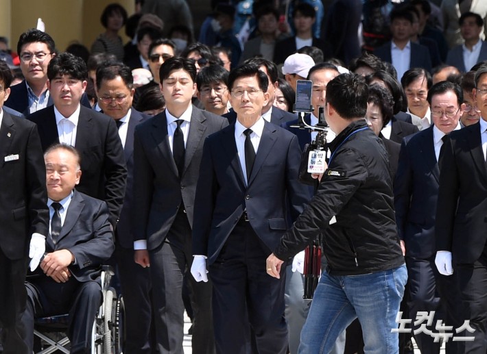 국립대전현충원 찾은 김문수 후보