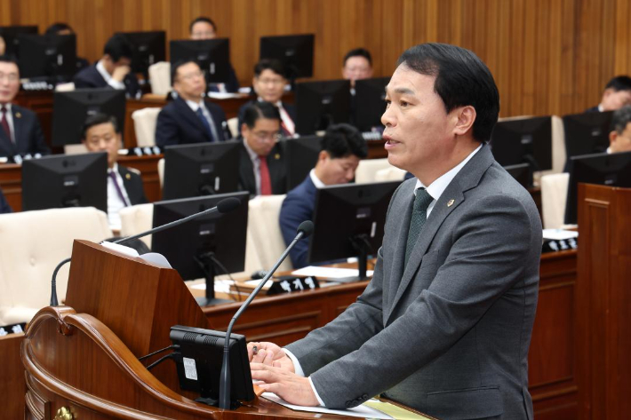 박기영 강원도의회의원. 강원도의회 제공 