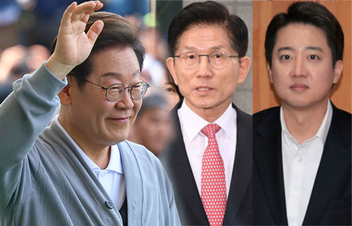 6.3 대통령선거 본선 레이스가 12일 막을 올린 가운데, 사실상 이재명 후보의 독주 체제 속에 김문수·이준석 후보와의 3자 대결 구도가 본격화될 전망이다. 이들 캠프는 부산지역 공약을 발표하며 지역 표심잡기에 나섰다. 연합뉴스·황진환 기자