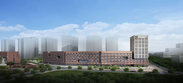 연세대학교 국제캠퍼스 YSP 기숙사 조감도. HS화성 제공