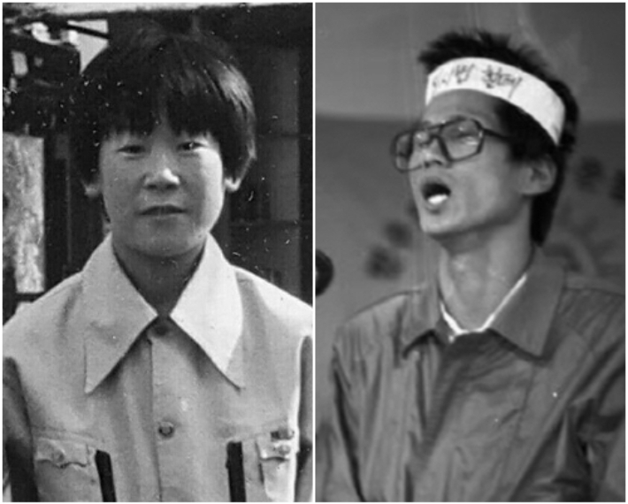 '소년공 이재명, '노동운동가' 김문수. 양 후보 측, 연합뉴스 제공