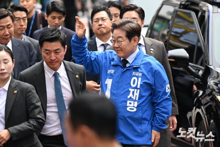 TK 표심 잡기 나선 이재명 후보