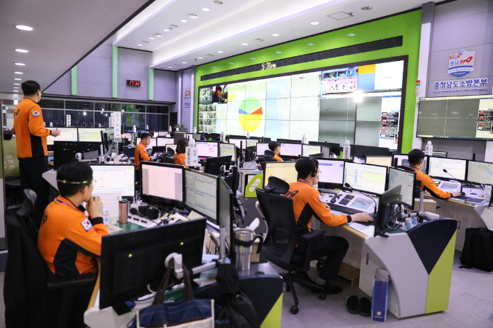 충남도소방본부. 소방본부 제공