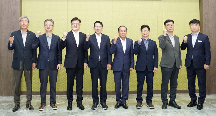 서산시-대산석유화학단지 4사 간담회. 서산시 제공