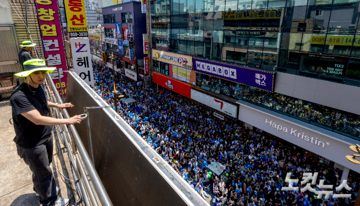 '이재명 저격 위험' 주장에…경찰, 대선후보 경호 총력전