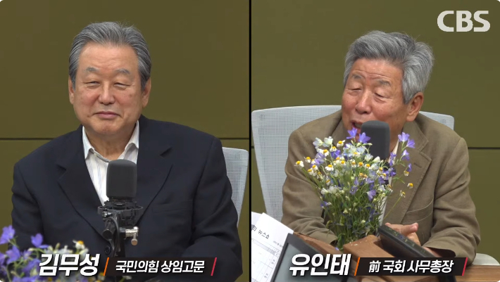 [대담] 김무성 "TV토론, 尹 탈당이 변수" VS 유인태 "끝난 선거"