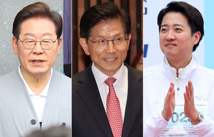 이재명 49% 김문수 27% 이준석 7%…태도유보 16%[NBS]