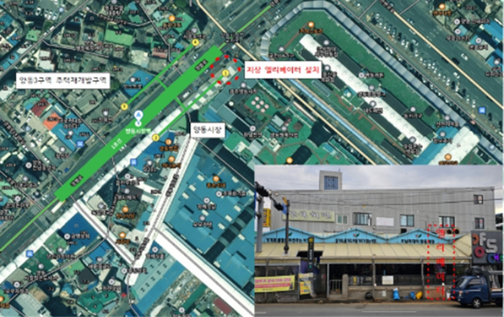 광주교통공사는 최근 광주 서구 양동시장역 지상 엘리베이터 설치를 위한 설계 용역에 착수, 도시철도 1호선 전 구간 '1역사 1동선' 확보에 나선다고 15일 밝혔다. 광주교통공사 제공