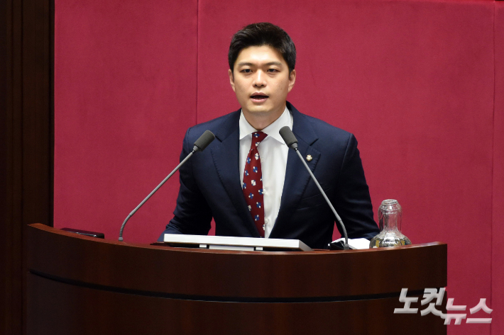 국민의힘 김용태 공동선거대책위원장. 윤창원 기자