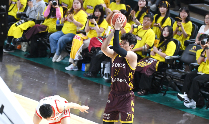 창원 LG 유기상. KBL