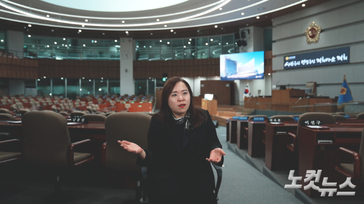 경기도의회 여성가족평생교육위원회 최효숙 의원(더불어민주당, 비례). 박철웅 PD