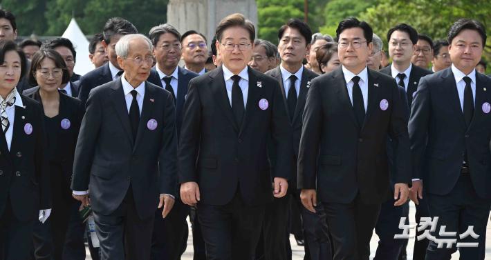 이재명, 5.18 민주화운동기념식 참석