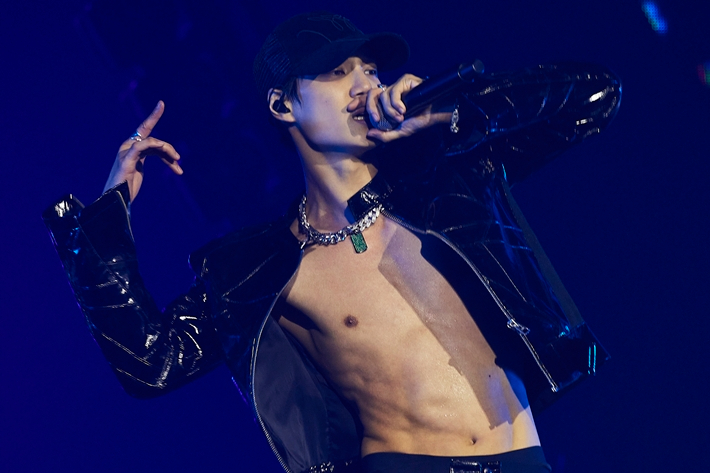 카이, 첫 솔로 콘서트…"이제 시작, 우릴 막을 건 없어요"[노컷 리뷰]