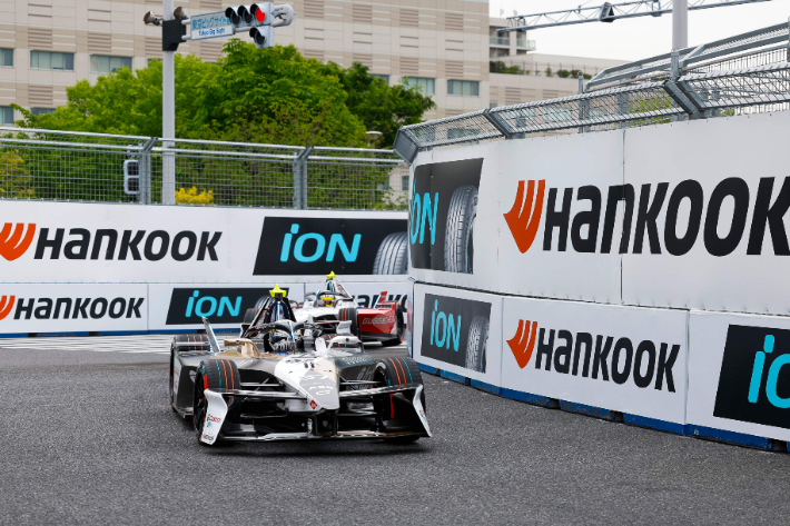 포뮬러 E 2025 도쿄 E-Prix 경기 장면. 한국타이어앤테크놀로지 제공
