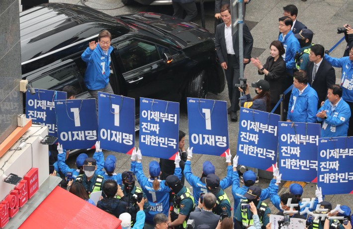 이재명 의정부 집중 유세