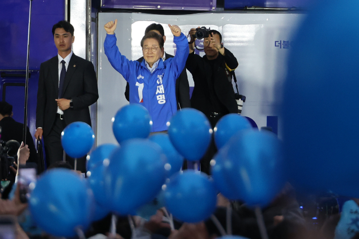 이재명 "6월 3일에 부패한 정치세력 반드시 청산해야"