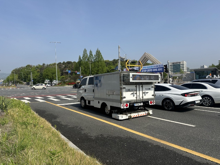 지반침하 탐지. 대전시 제공